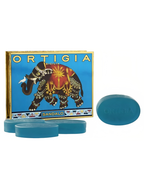 ORTIGIA - SOAP X4 (GLYCERIN) SANDALO