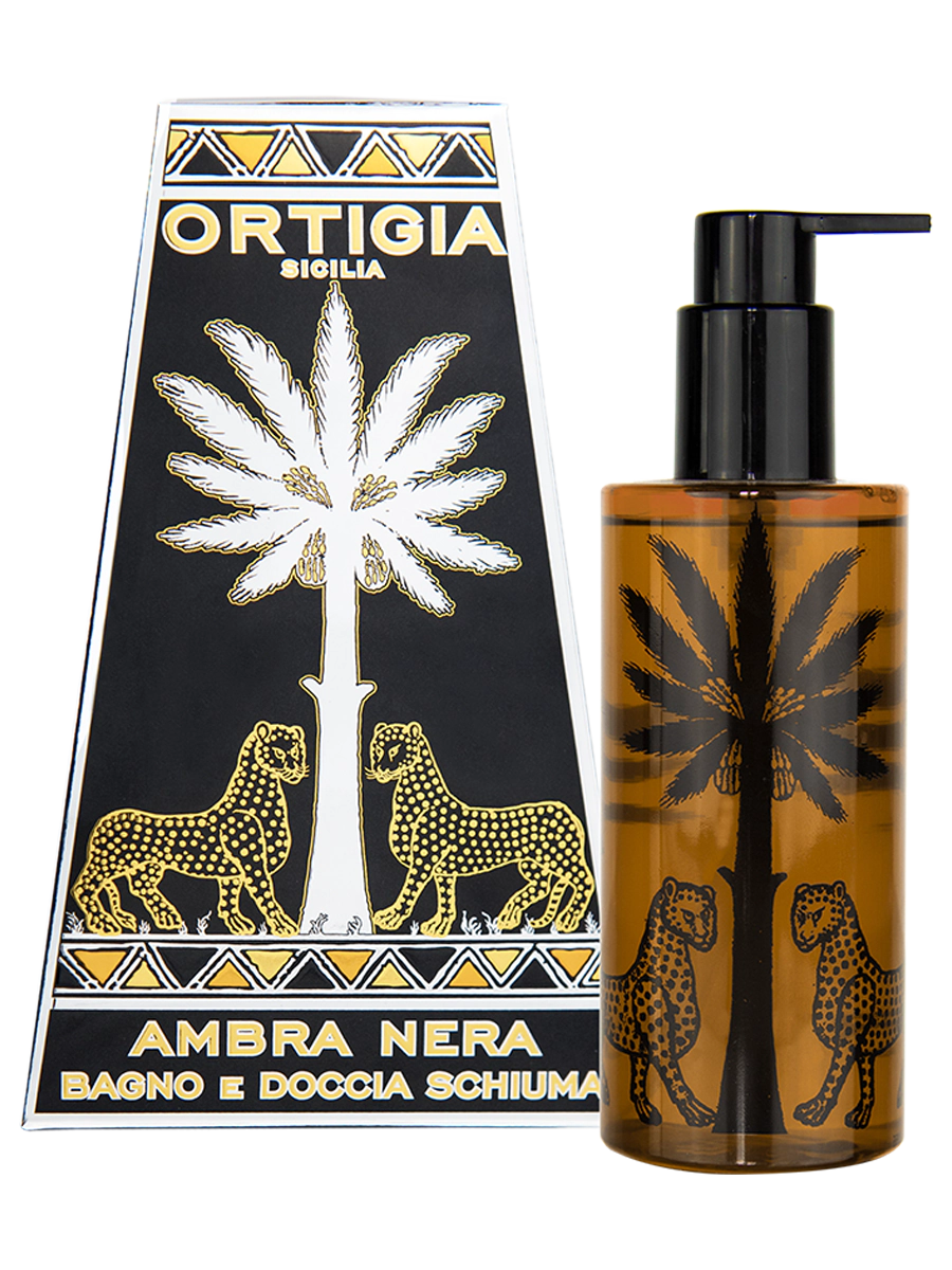 ORTIGIA - SHOWER GEL AMBRA NERA