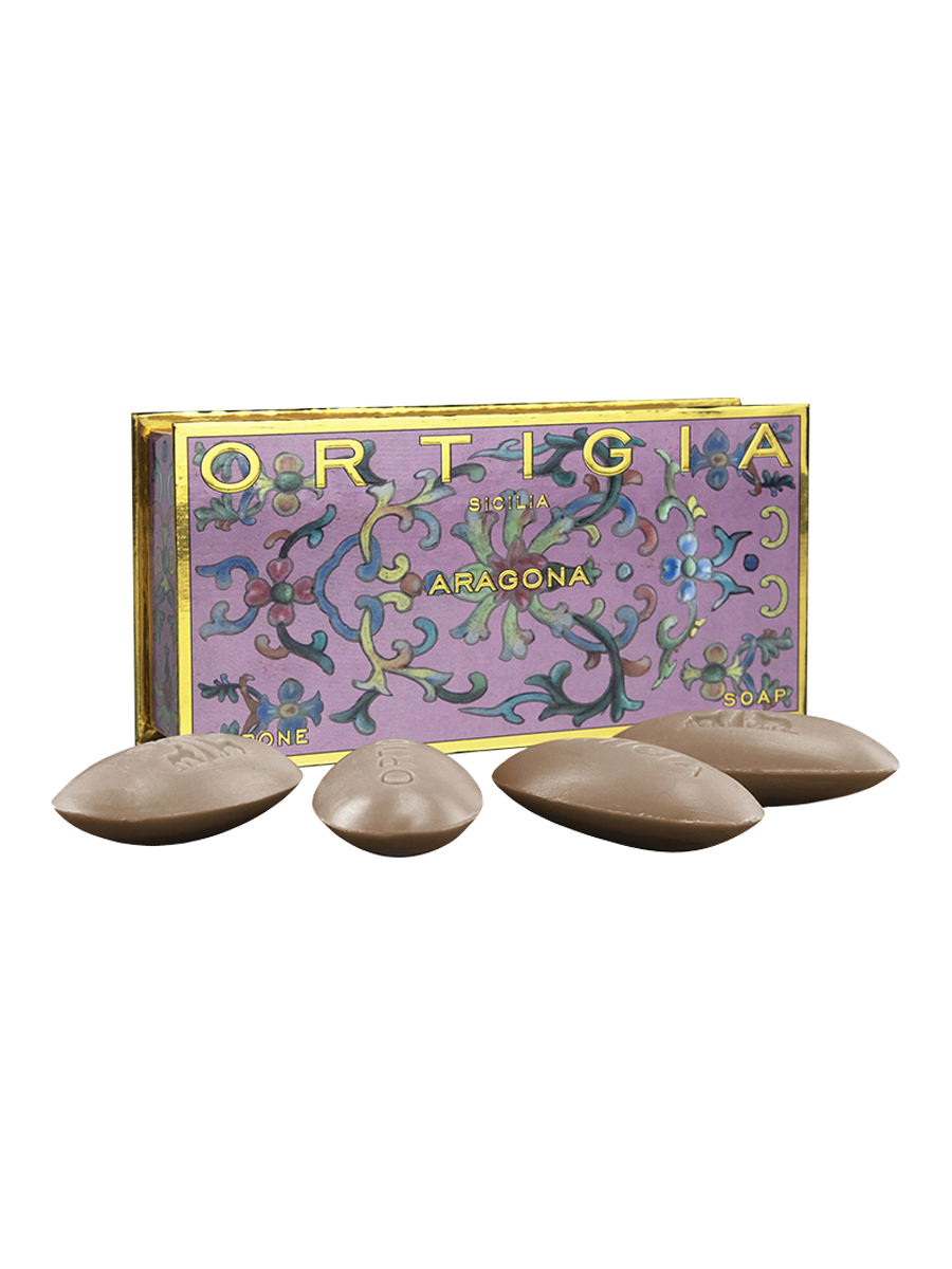 ORTIGIA - SOAP X4 (OLIVE OIL) ARAGONA