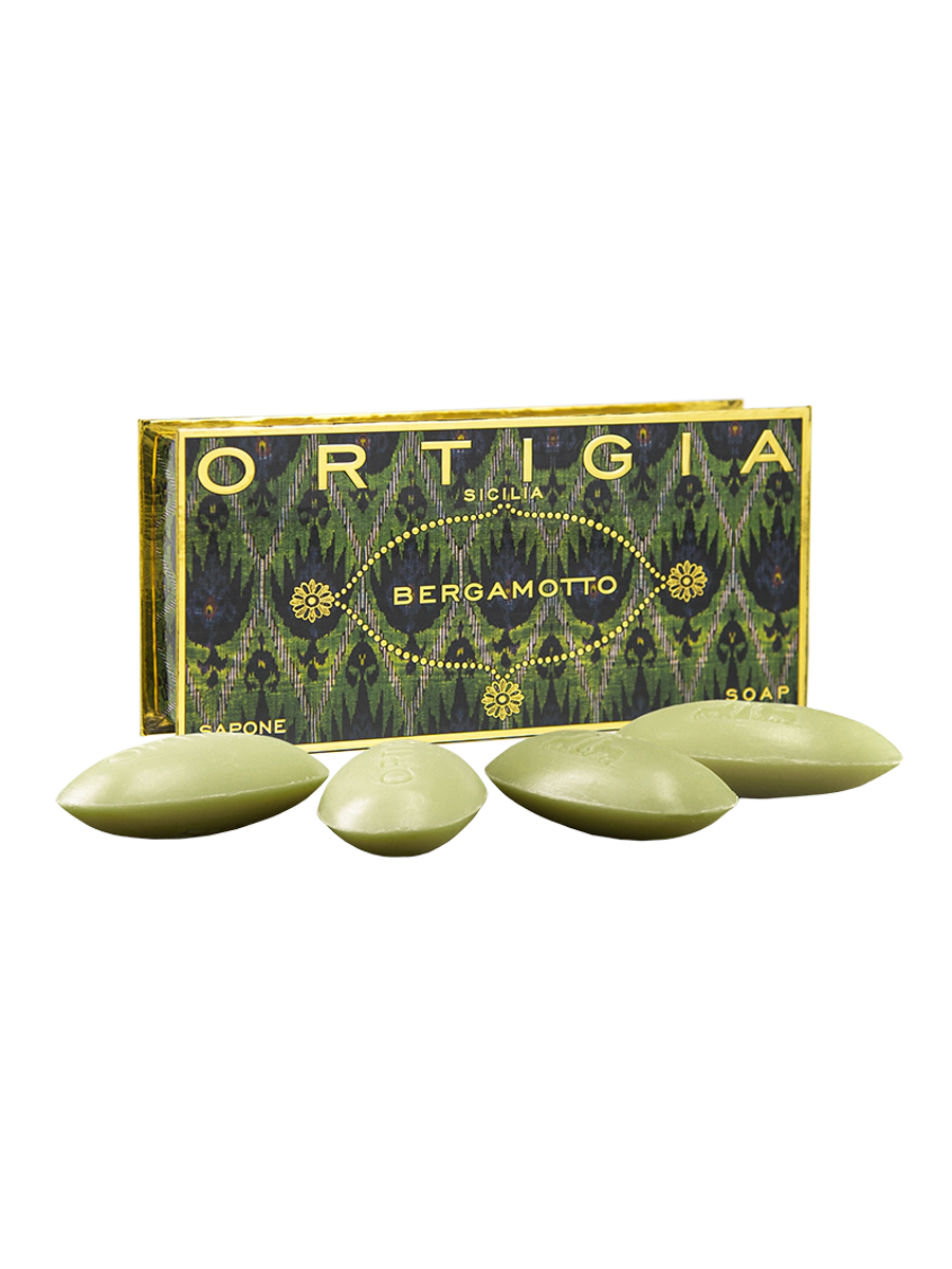 ORTIGIA - SOAP X4 (OLIVE OIL) BERGAMOTTO