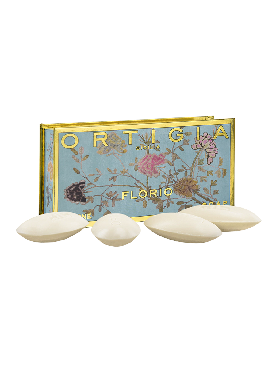 ORTIGIA - SOAP X4 (OLIVE OIL) FLORIO