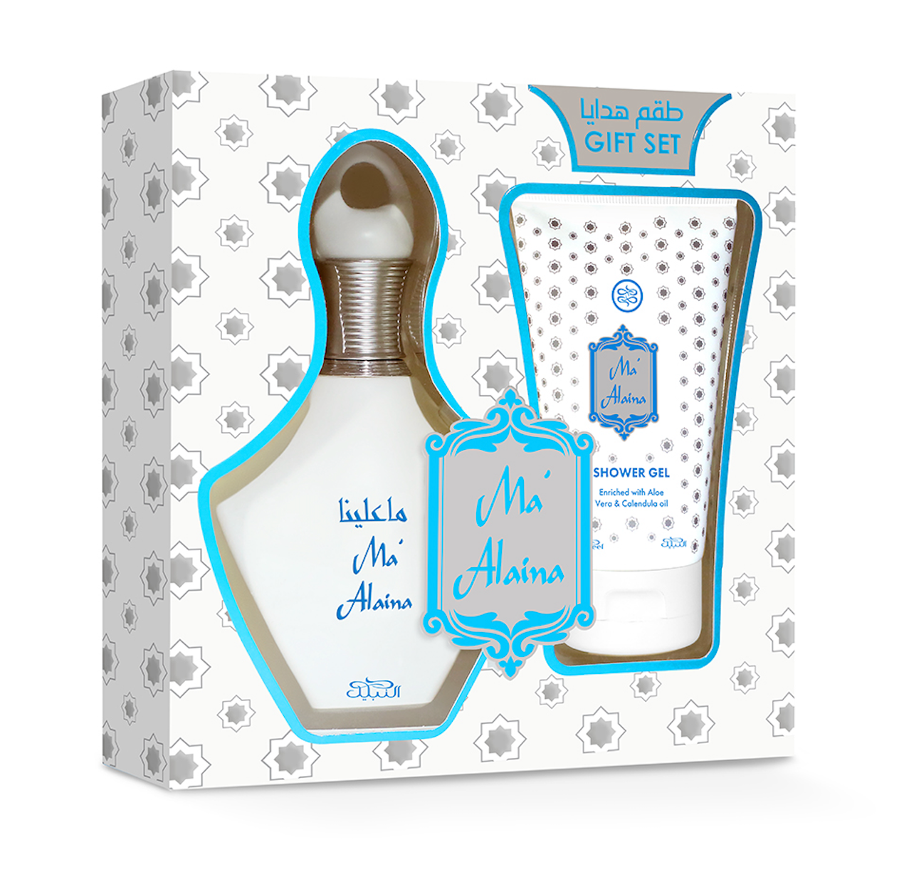 NABEEL - GIFT BOX MA'ALAINA PROFUMO E SHOWER GEL