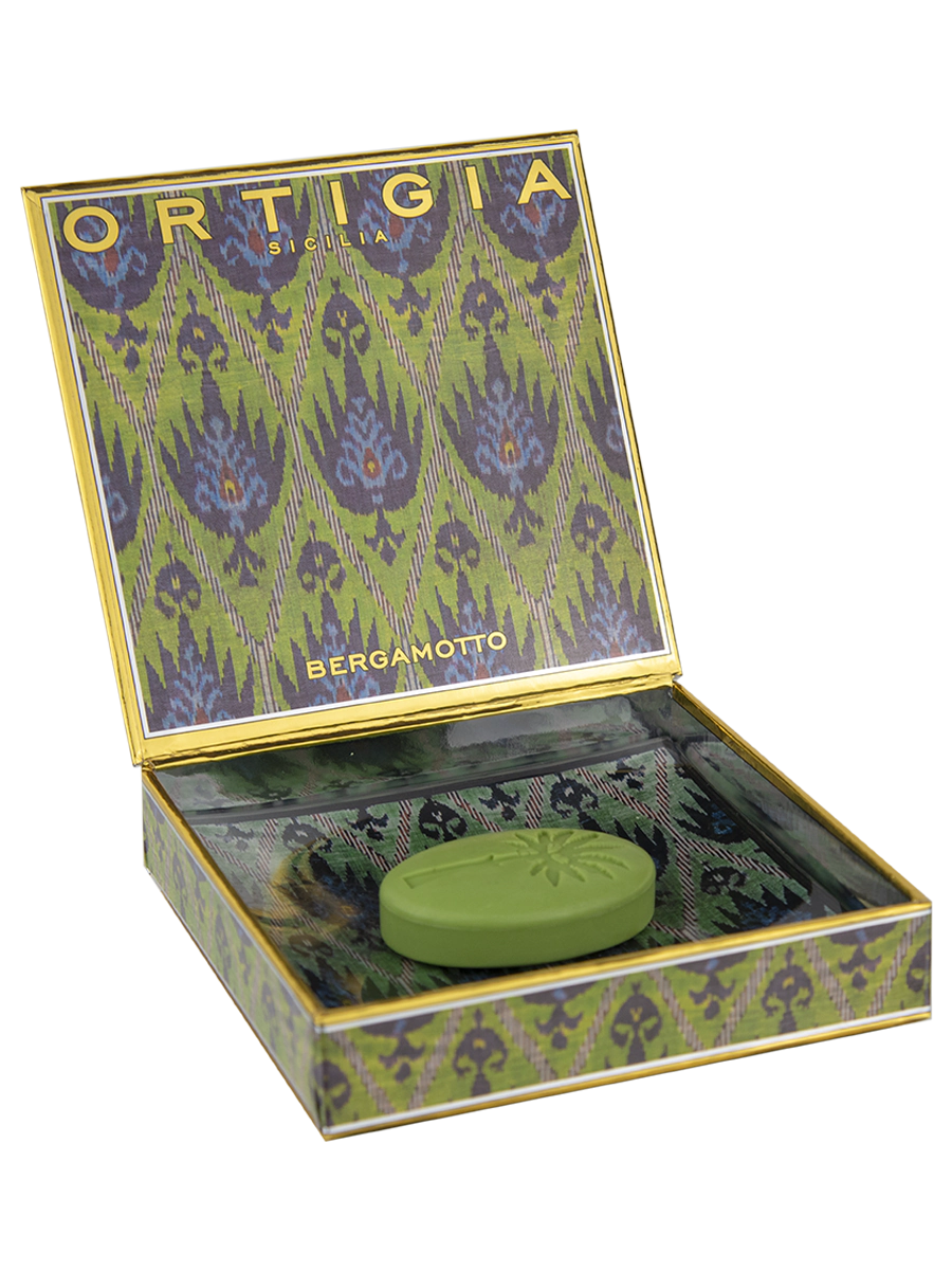 ORTIGIA - BERGAMOTTO PIATTINO VETRO CON SAPONE